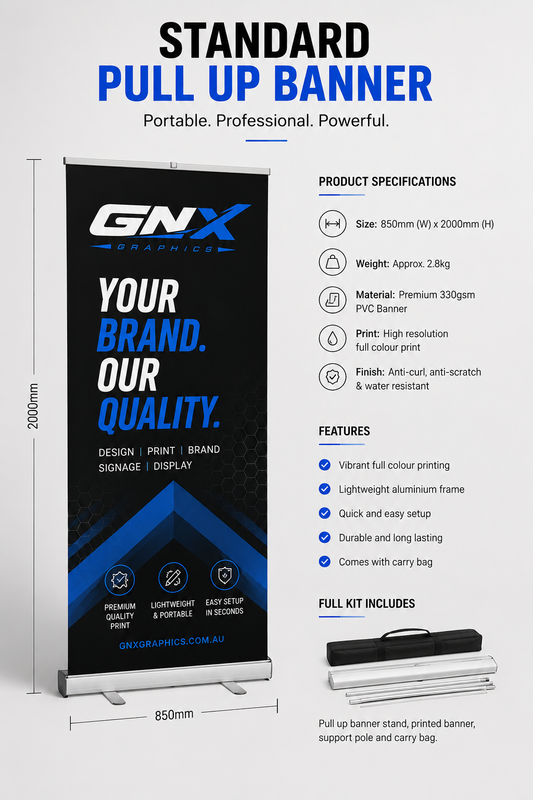 Pull-Up Banners – From $220