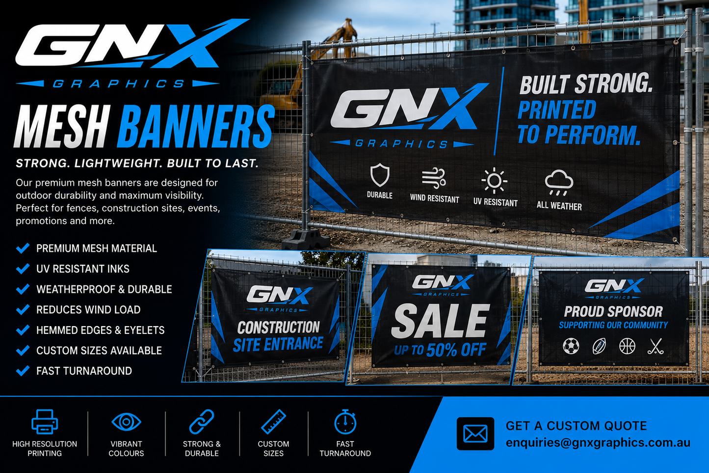 Mesh Banners